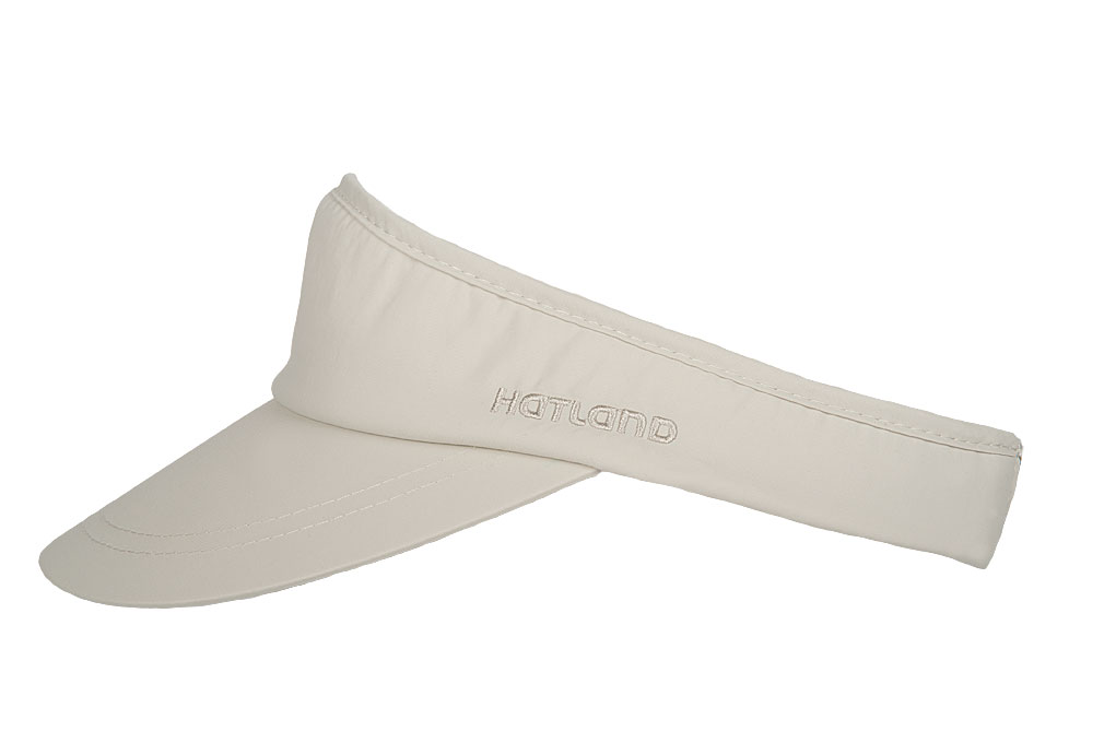 Hatland - Cooling Visor cap for men - Novel - Putty White